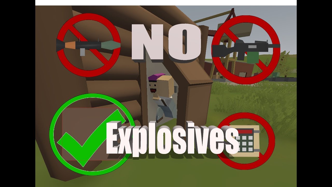 Unturned Glitches - ZERO Explosives Raiding Glitch