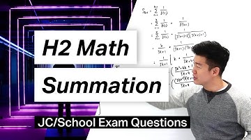 H2 Math - Summation | ACJC 2020 Exam Question #h2math #puremath #achevas