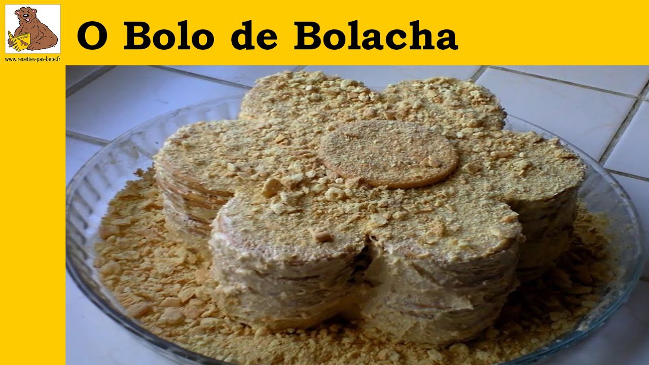 BOLO DE BOLACHA (RECEITA FÁCIL É RAPIDA) HD