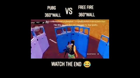 Freefire Gloo Wall vs Pubg Gloo Wall😂who is fastest Gloo Wall player👀#shorts