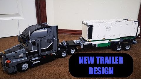 Lego Technic Mack Anthem Trailer Rebuild