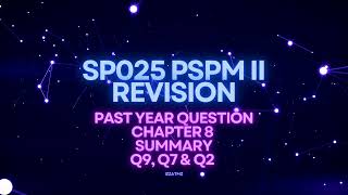 SP025 PSPM II Revision Chapter 8 Physical Optics