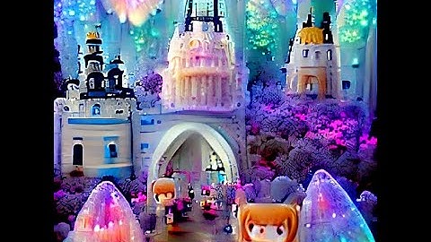 "magical fairy cathedral" - CLIP+VQGAN (Text-to-Image) #pollinations #generative #art #machinelearni
