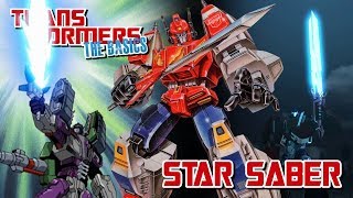TRANSFORMERS: THE BASICS on STAR SABER