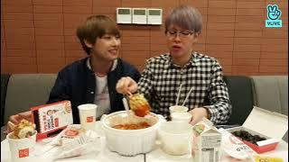 190210 (ENG) SF9 Inseong Dawon Mukbang vlive