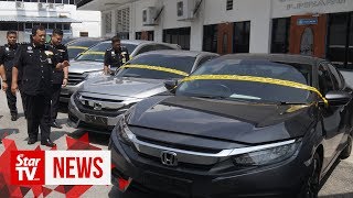 Penang cops arrest six members of car theft syndicate