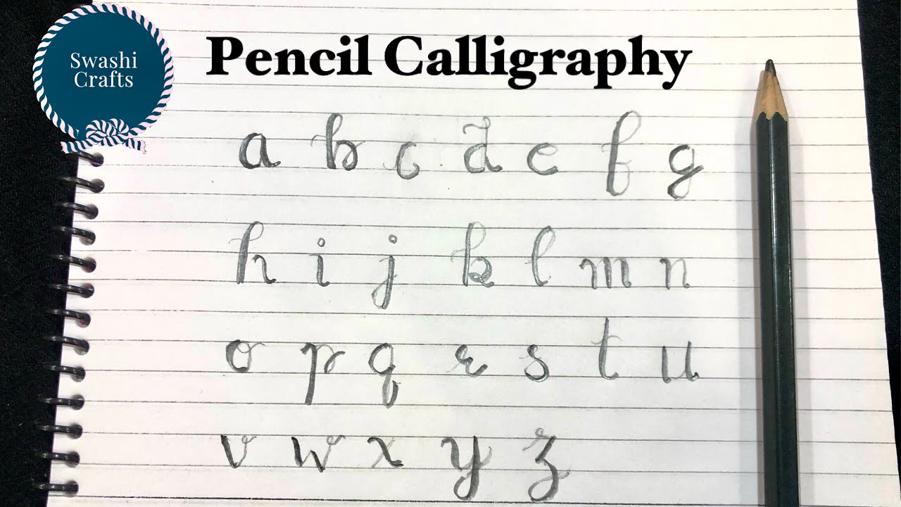 Featured image of post Calligraphy For Beginners With Pencil / Ready to learn how to do calligraphy with a pencil, even if you&#039;re a beginner?