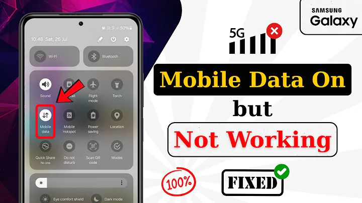 Samsung Mobile Data Not Working 2026 | Mobile Data on but internet not working on Samsung Phone