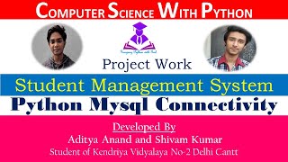 Class 12 | Python Project | Practical's | Python Mysql Connectivity |Computer Science| CBSE