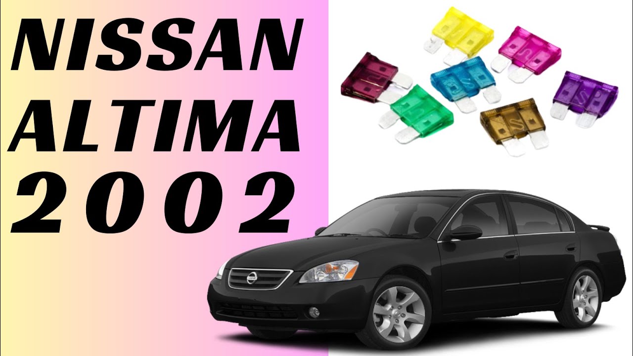 2002 Nissan Altima Fuse Box Diagram + Relays - All 3 Locations - YouTube