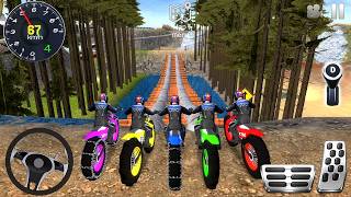 Motocross Impossible Dirt Bike Offroad Racing #1 - Extreme Racing bikes Simulator - Android GamePlay screenshot 2