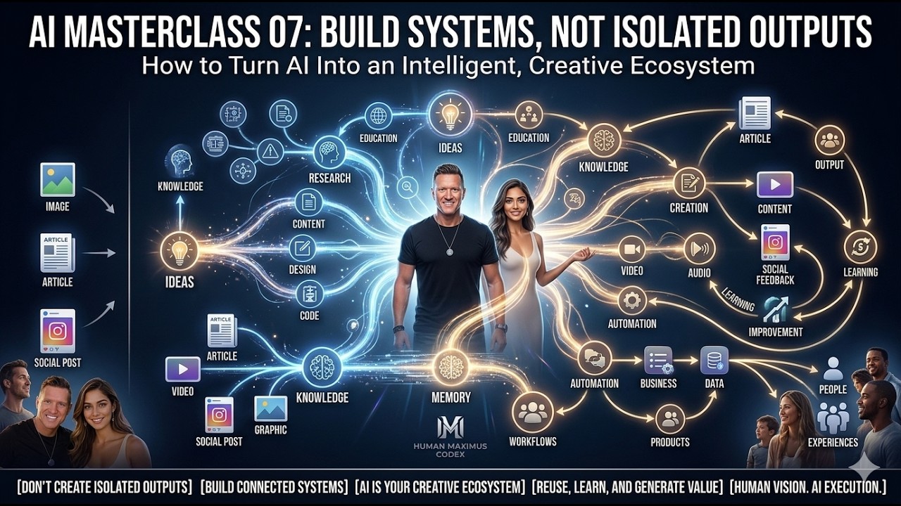 AI Masterclass 7 — Build Systems. Not Isolated Outputs.