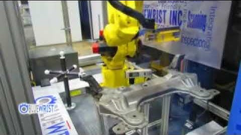 Bluewrist Robot Arm Mounted Gocator Solution