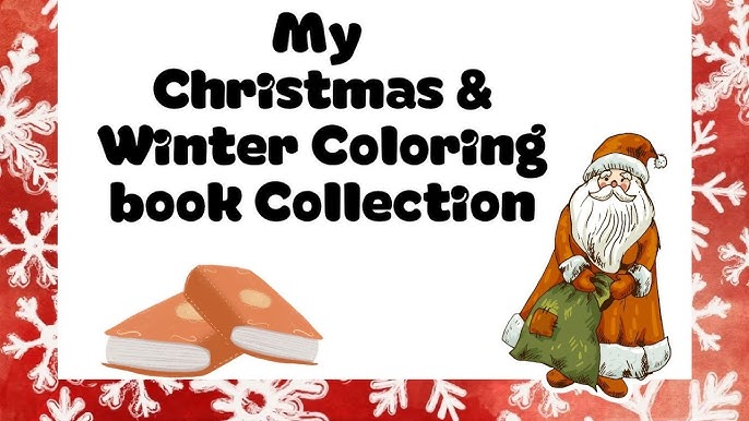 Kawaii Winter and Christmas Adult Coloring Book : A Winter