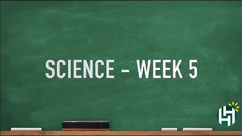 CC Cycle 3 Week 5 Science