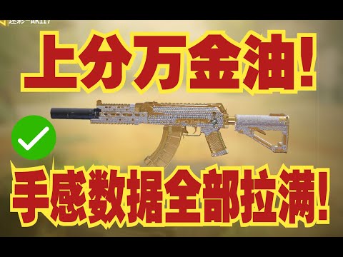 【使命召唤手游】AK117今时不同往日！强度在线上分利器！火速参考配件！ #脚底抹了花生油