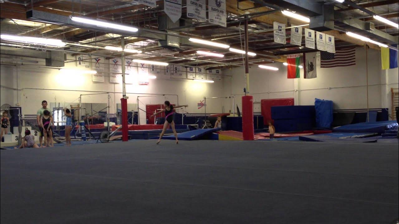 New 2013 Level 4 floor routine with voice over YouTube