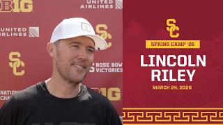 USC HC Lincoln Riley | Trojan Football Spring Camp 3.24.26