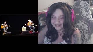 FIRST REACTION : COREY TAYLOR & AARON LEWIS  | COVER DOWN IN A HOLE ACOUSTIC