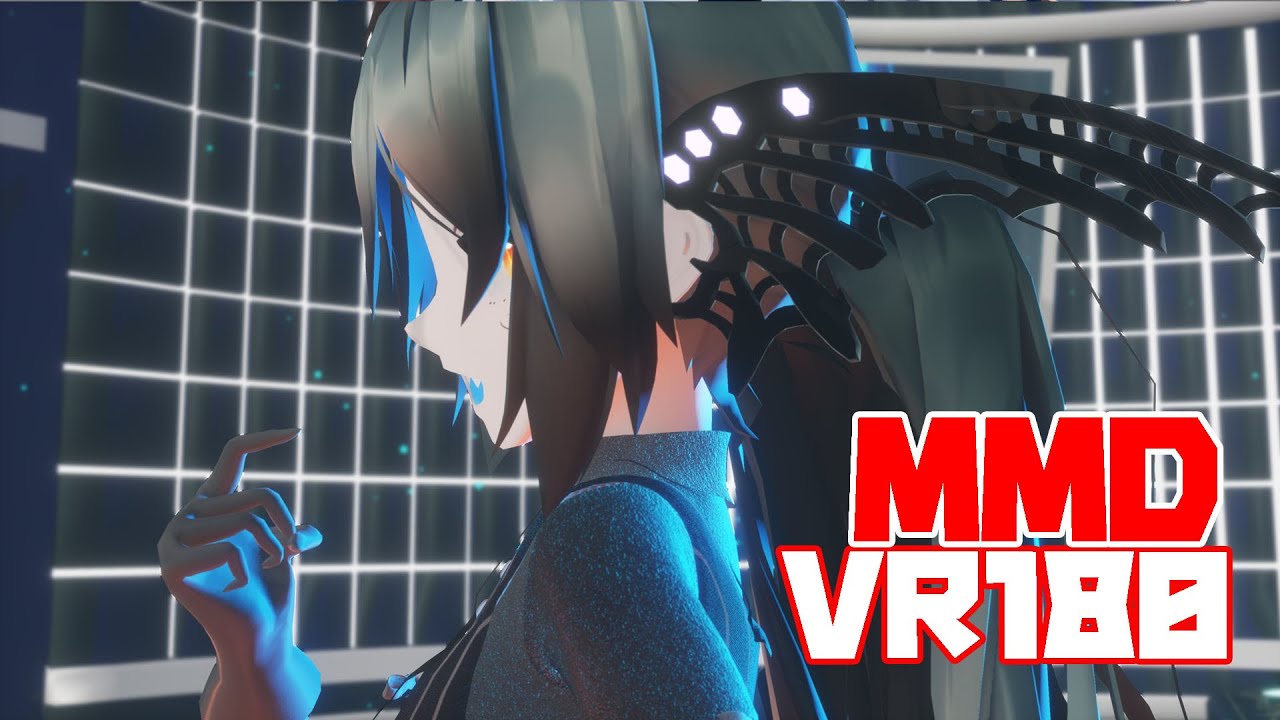 【5KVR180 MMDVR】VRでヴァンパイアミクさんにヴァンパイアを踊ってもらったらやっぱり素敵すぎました。
