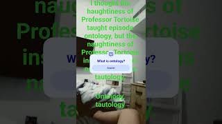 Tongue Twisters: Ontology Tautology #tonguetwisters #fun