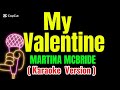 MY VALENTINE - Martina McBride (karaoke Version)