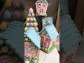 Raz 8.25" Boxed Set of Lighted Springtime Gingerbread Collective Decoration 4616050