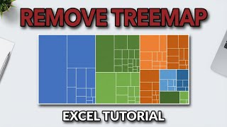 How to Delete a treemap chart in Excel