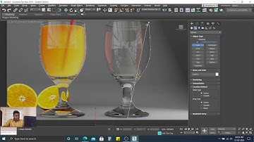 3ds max - vray realistic glass and juce, modeling, lighting and rendering | Tamil