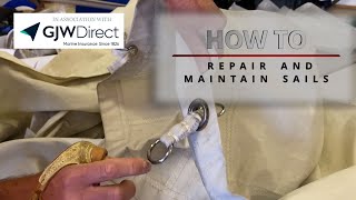 How to repair a sail  Yachting Monthly