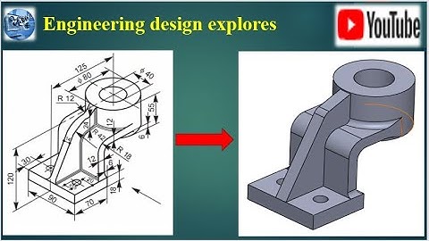 #Bracket Solidworks part tutorial #Solidworks part design #advance #Rib Bracket