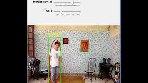 Fall detection opencv 1