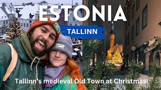 Tallinn is a medieval Christmas dreamland | Europe's best city in winter 🇪🇪🎄