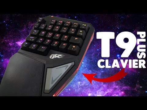 CLAVIER GAMER UNE MAIN (présentation complete)