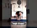 Tough triceps workout!!! #shorts #pushups #motivation #trending