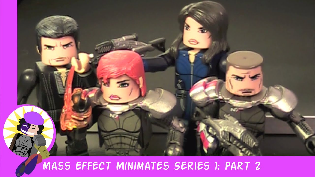 Minimates Mass Effect Series 1 Review Part 2 - YouTube