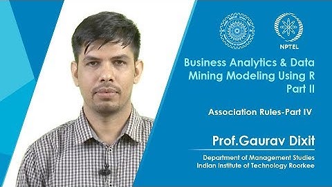 Association Rules- Part IV