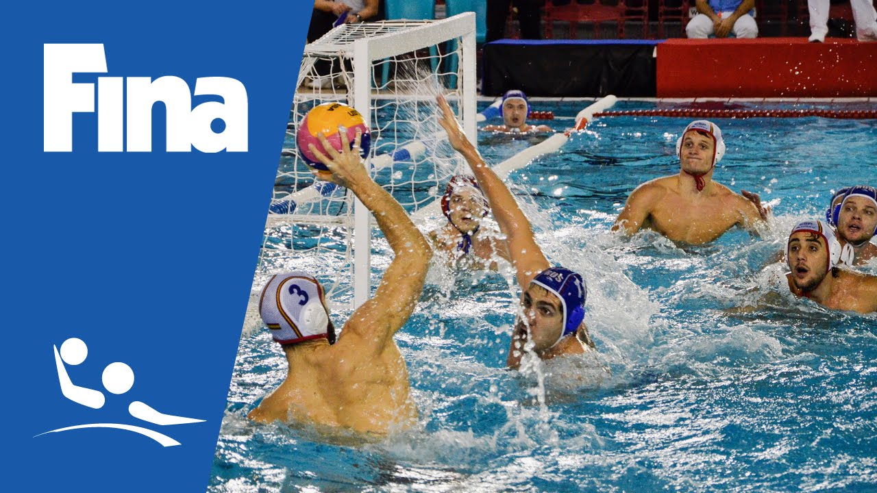 ESPvsRUS 2nd round of the Water Polo World League 2015 YouTube