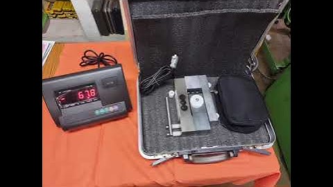 Top Roller Load measuring device for Wet linen Draw frames