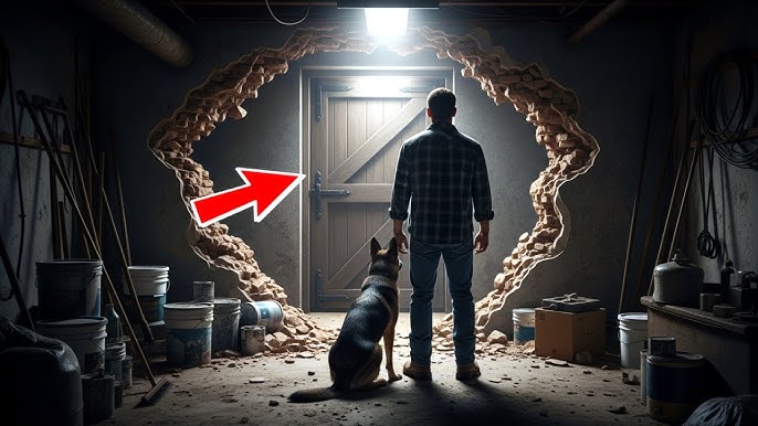 Veteran Returned to Childhood Home After 15 Years — Then His Dog Found a Secret  Door in the Basement - YouTube