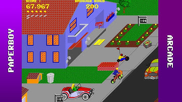 Paperboy Longplay (Arcade) [QHD]