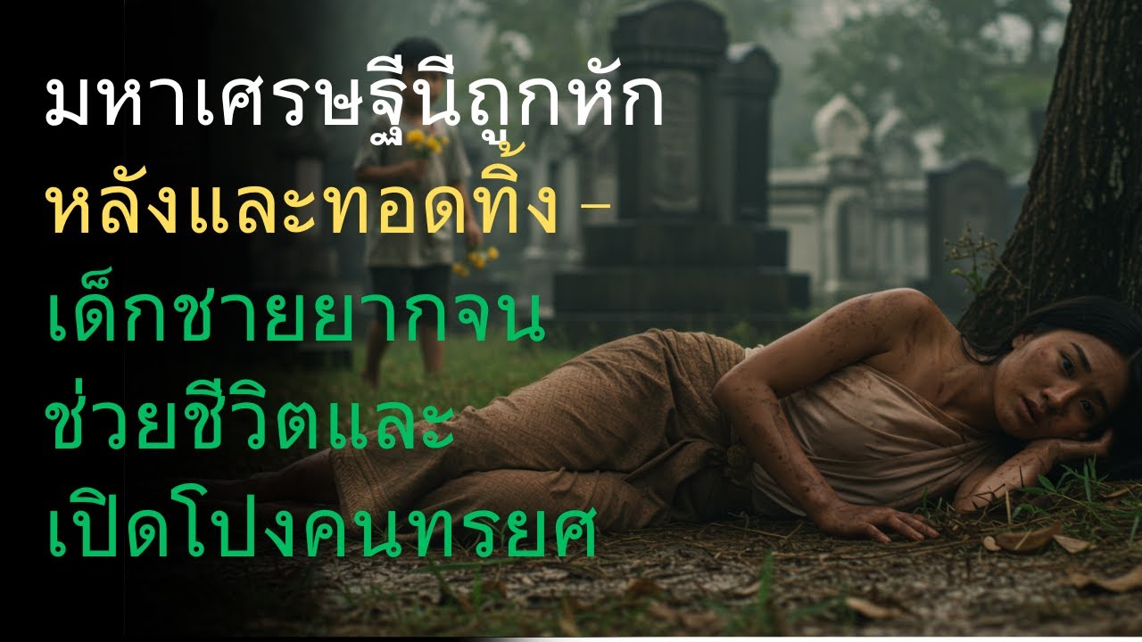 มหาเศรษฐีนีถูกหักหลังและทอดทิ้ง – เด็กชายยากจนช่วยชีวิตและเปิดโปงคนทรยศ