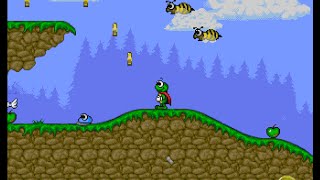 Superfrog Longplay (Amiga) [50 FPS] screenshot 4