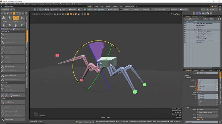 Modo 14.1 - Rigging Improvements - DayDayNews