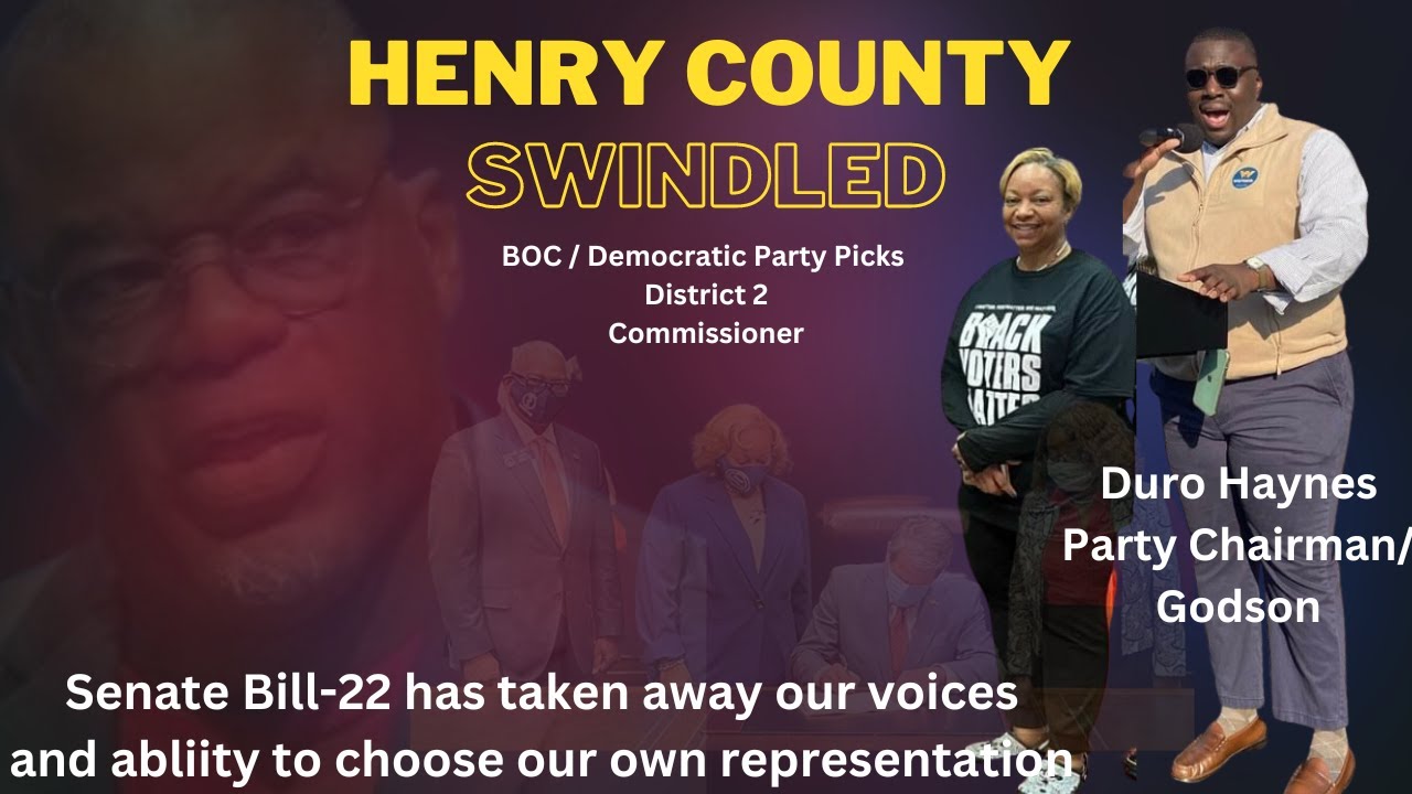 ⁣Henry County Democratic Party & County Chair partner to deceive the community.