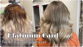 Platinum Card from start to end! 10 HOUR HAIR TRANSFORMATION! Color Correction