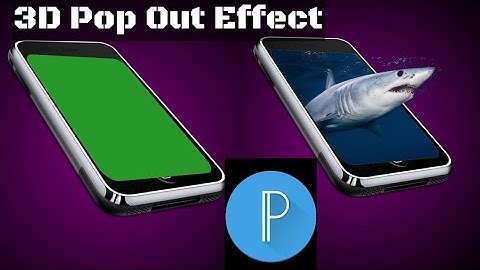 How to make 3D Pop Out Effect in Pixellab II BirammaSakthiTech