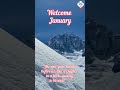 Welcome January #status #viralvideo #2025 #january #new #month #trending #shorts
