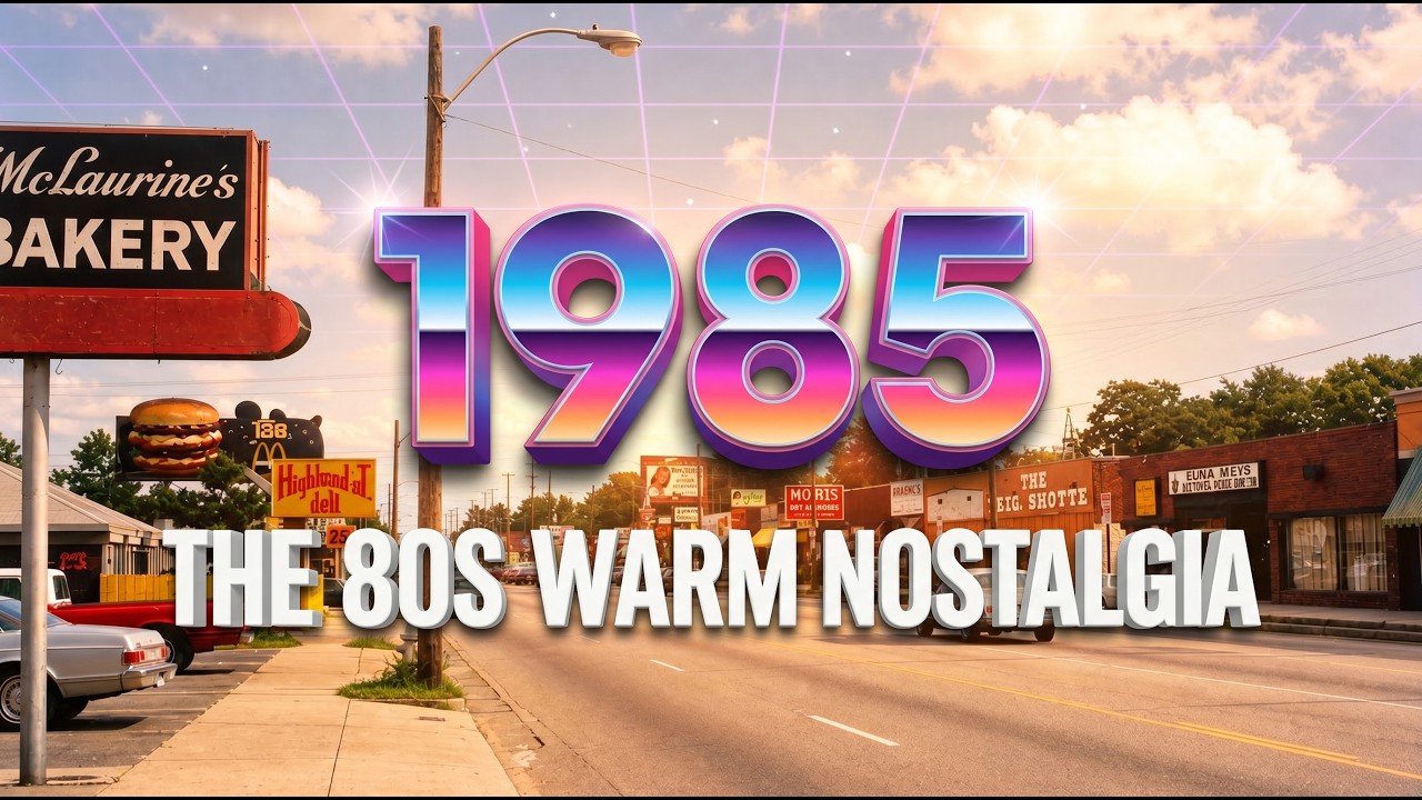 BACK TO 1985 — The 80s Warm Nostalgia 🌇 Vaporwave Chillwave Retrowave Mix