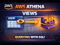 Master AWS Athena Part 8, aws athena query to create and process views, athena, aws, amazon webservi